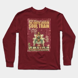 POSTER TOUR - SOUL TRAIN THE SOUTH LONDON 100 Long Sleeve T-Shirt